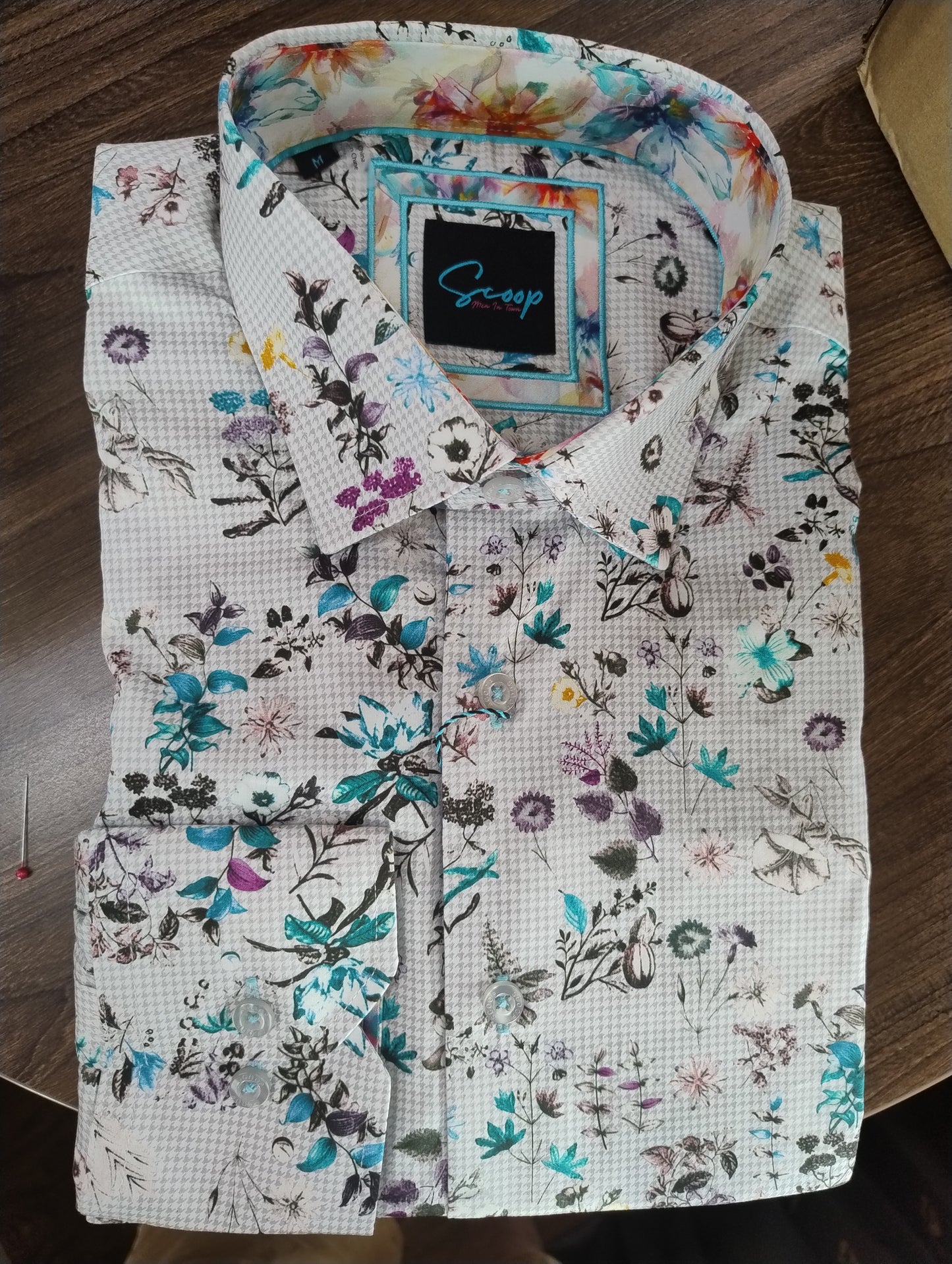 Scoop Petal Long Sleeve Shirt