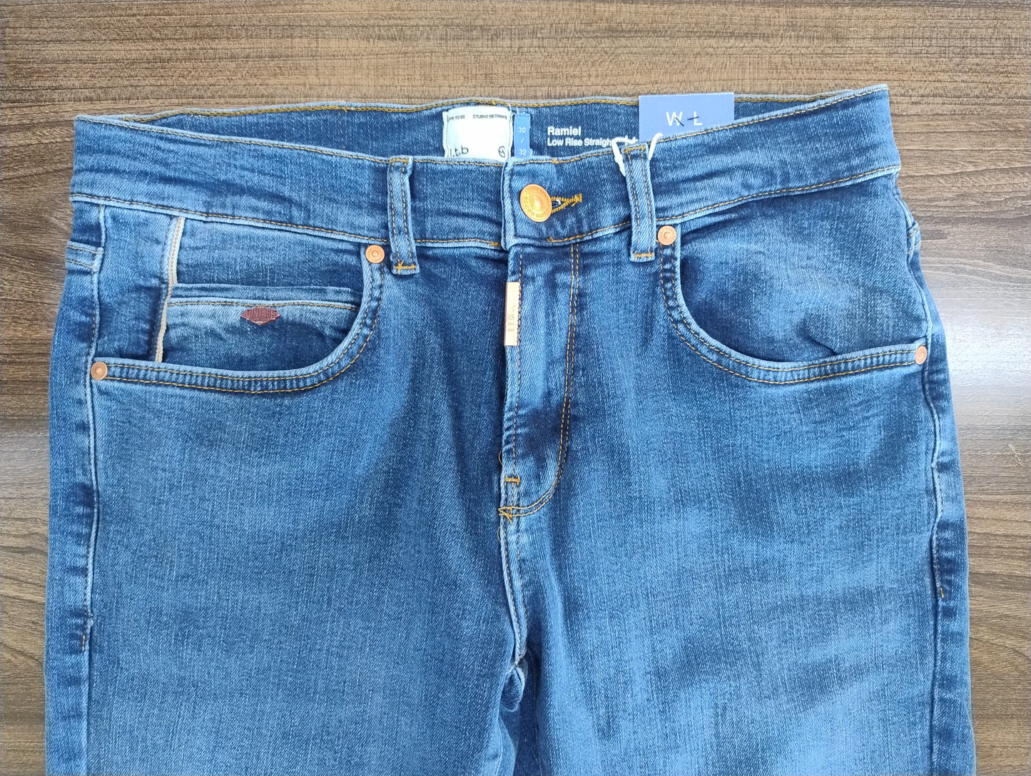LTB Ramiel Dameko Wash Straight Leg Jean