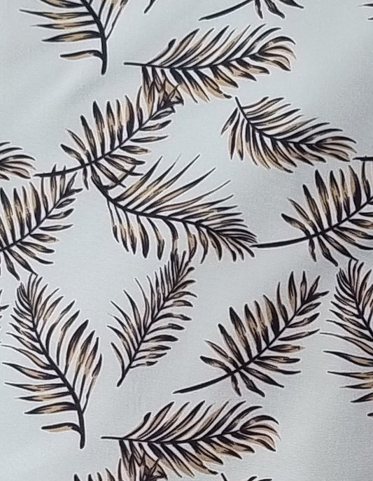 Portobello Road Ironcheater Off White Floral Short Sleeve Shirt