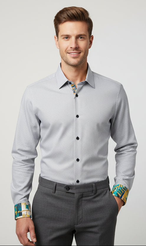 Scoop Cumpari Long Sleeve Shirt - Pepper