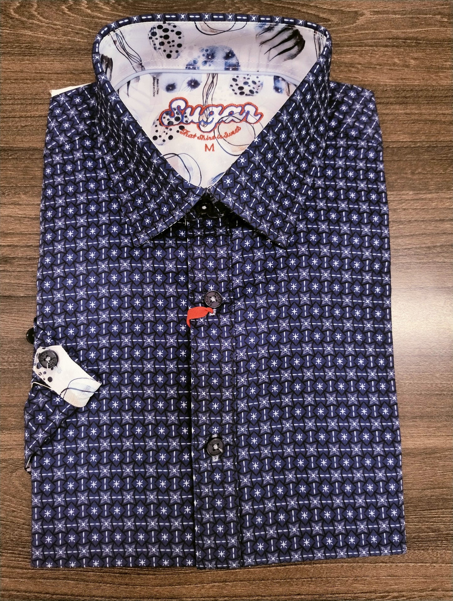 Sugar Burst Short Sleeve Shirt - Royal