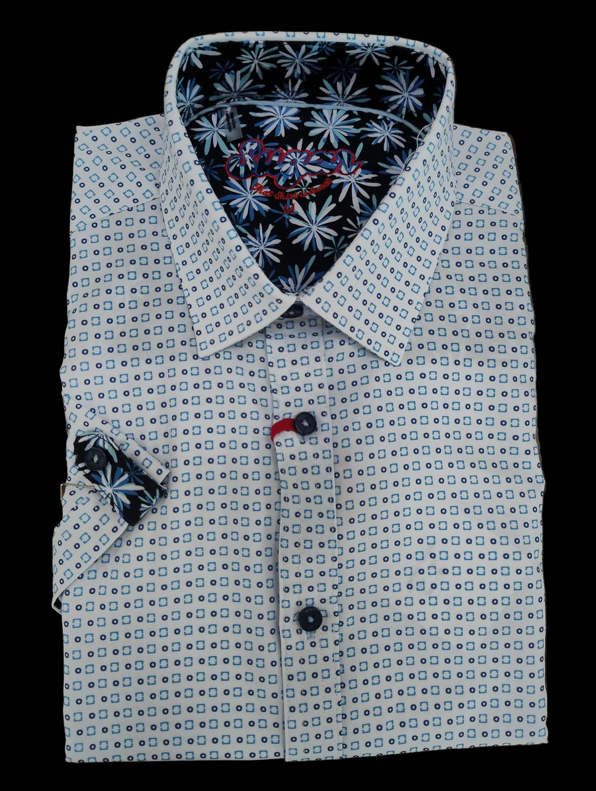 Sugar Teressa Short Sleeve Shirt - Sky