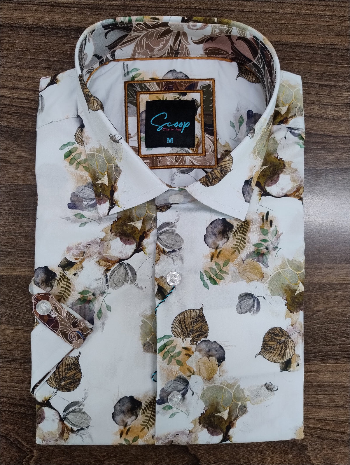 Scoop Marin Short Sleeve Shirt - Snow