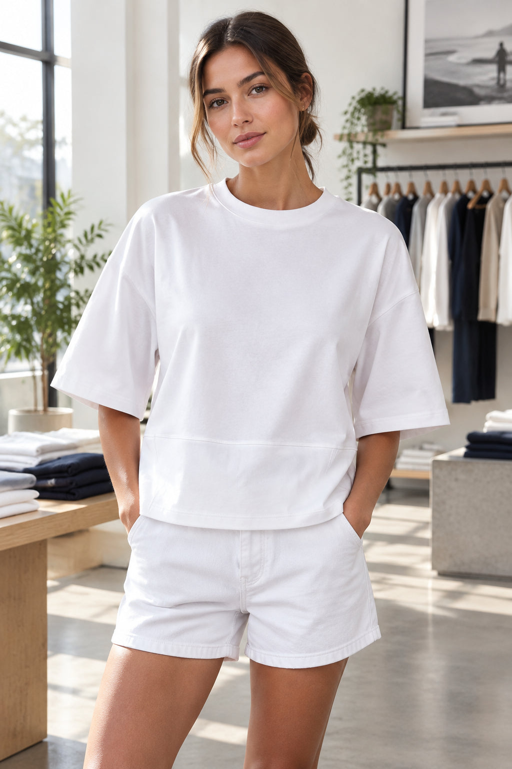 Nmbr Rose Kendall T-Shirt - White