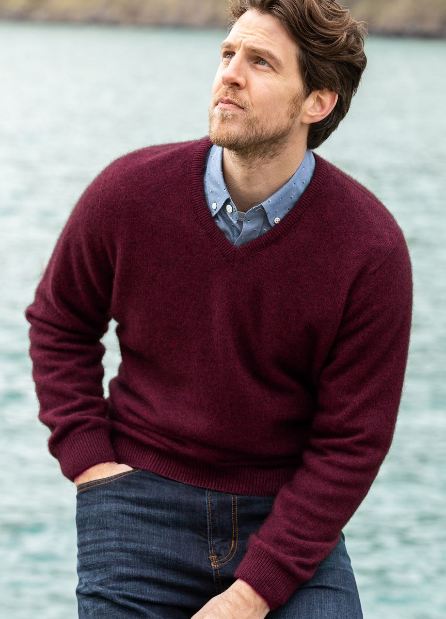 Noble Wilde Oxford V Neck Jumper