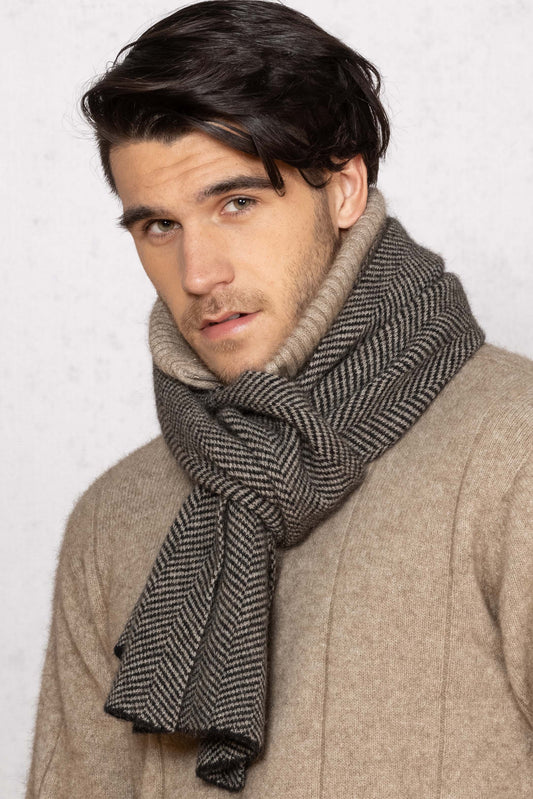 Noble Wilde Herringbone Scarf