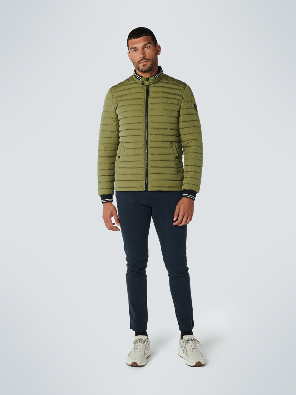No Excess Sage Green Puffer Jacket