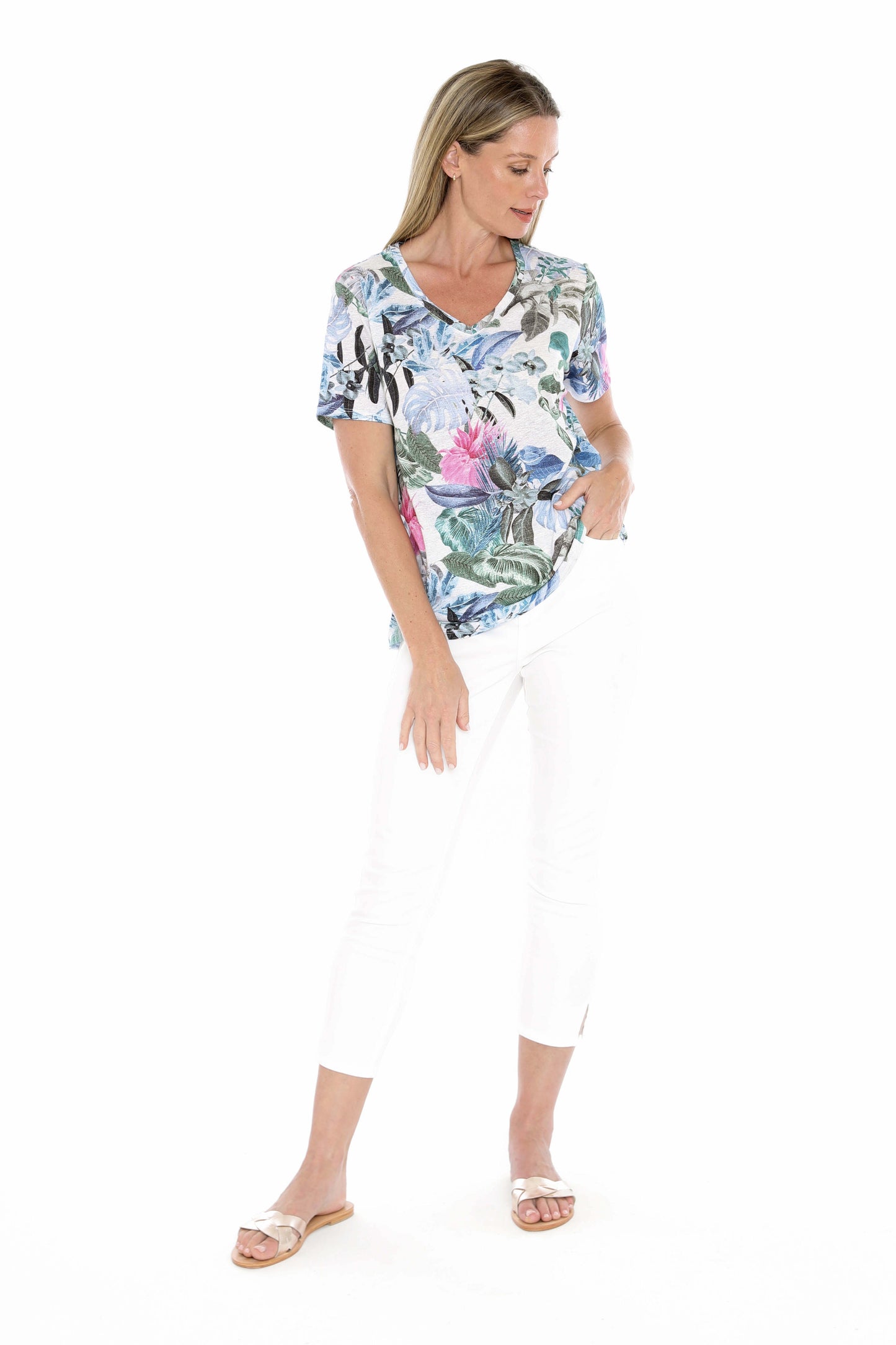 Jump Dusk Jungle Tee - Multi