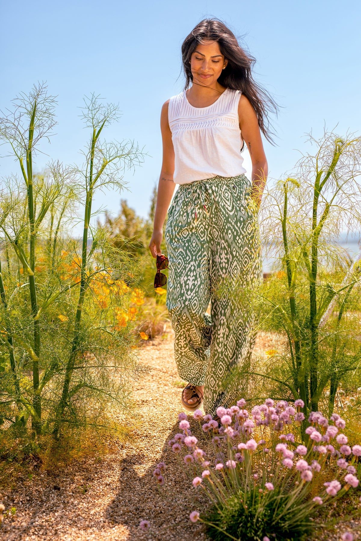 Brakeburn Orla Wide Leg Beach Pant