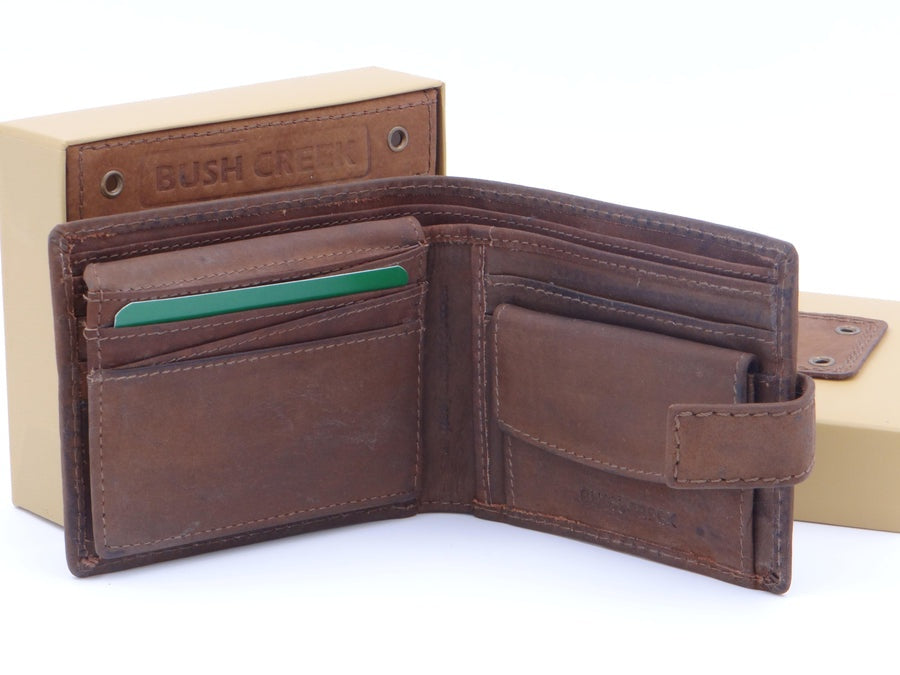 Second Nature Mens BC14 Leather Wallet