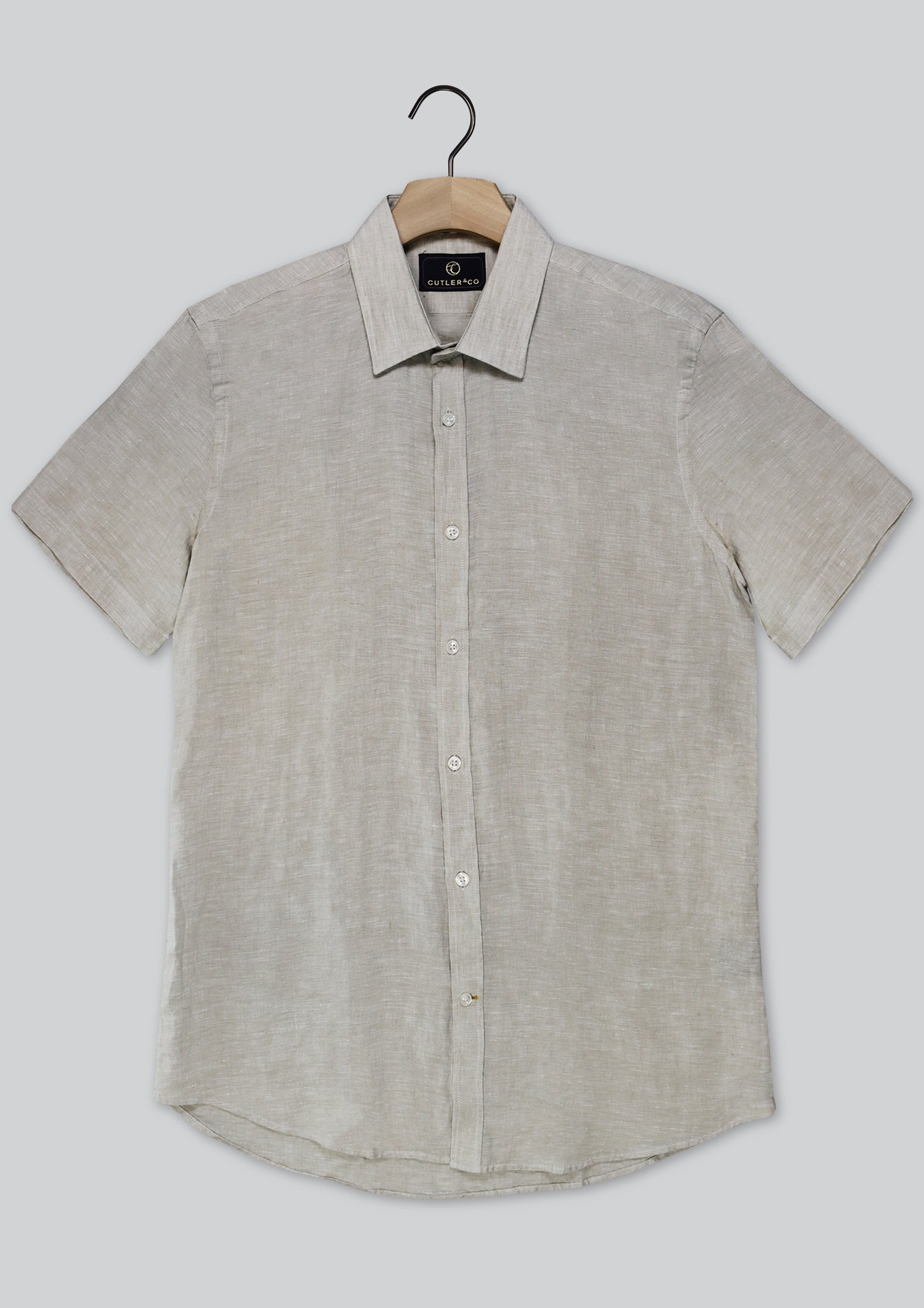 Cutler Brent Linen Short Sleeve Shirt