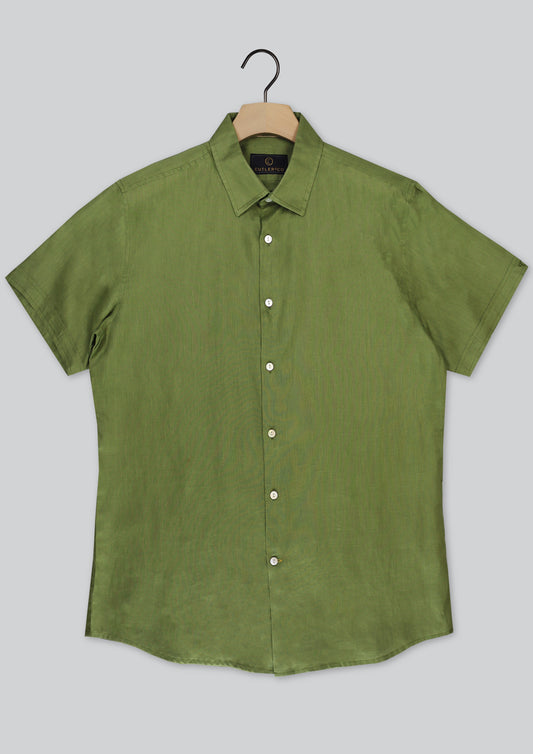Cutler Brent Linen Short Sleeve Shirt