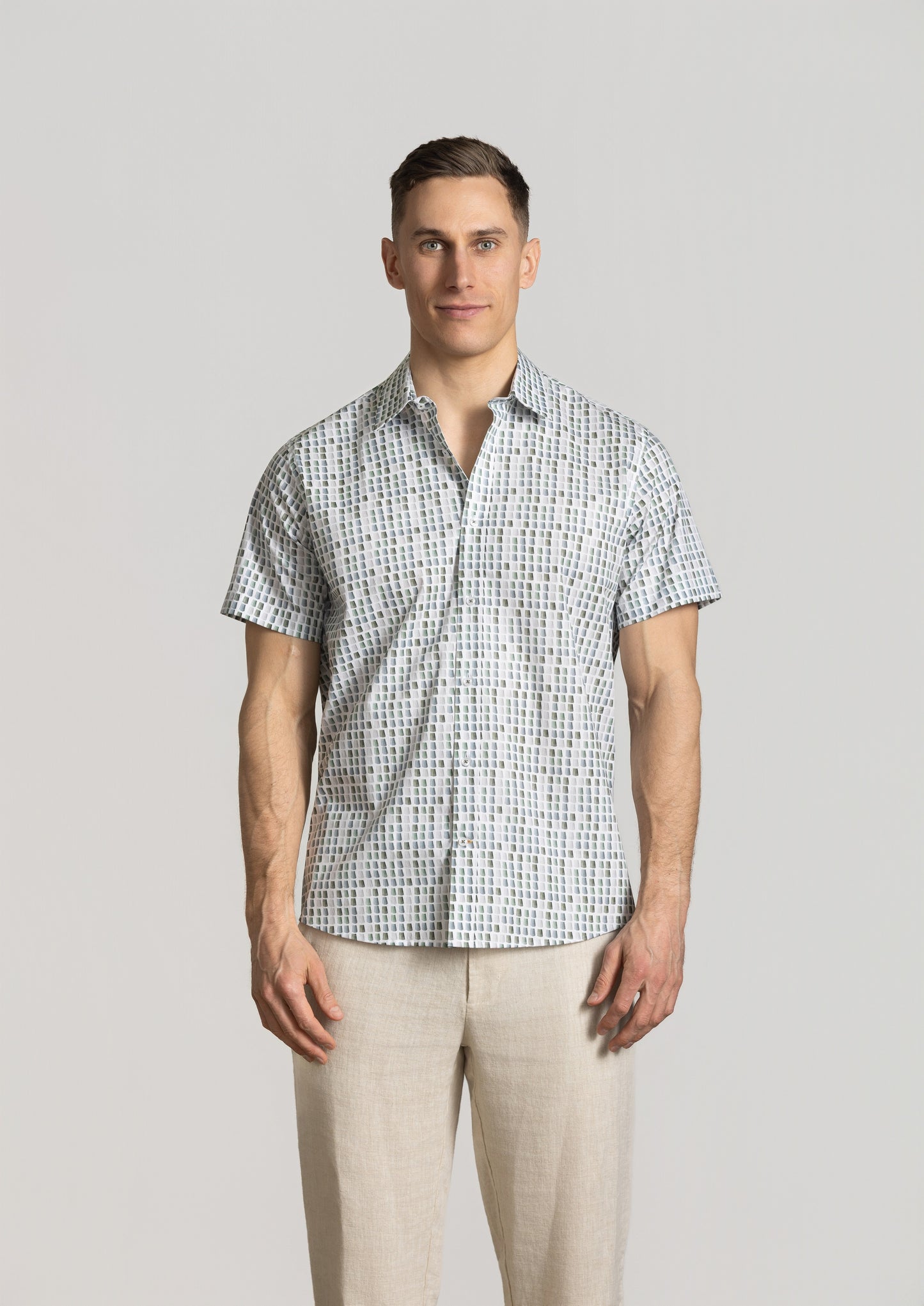 Cutler Brody Short Sleeve Shirt - Avocado