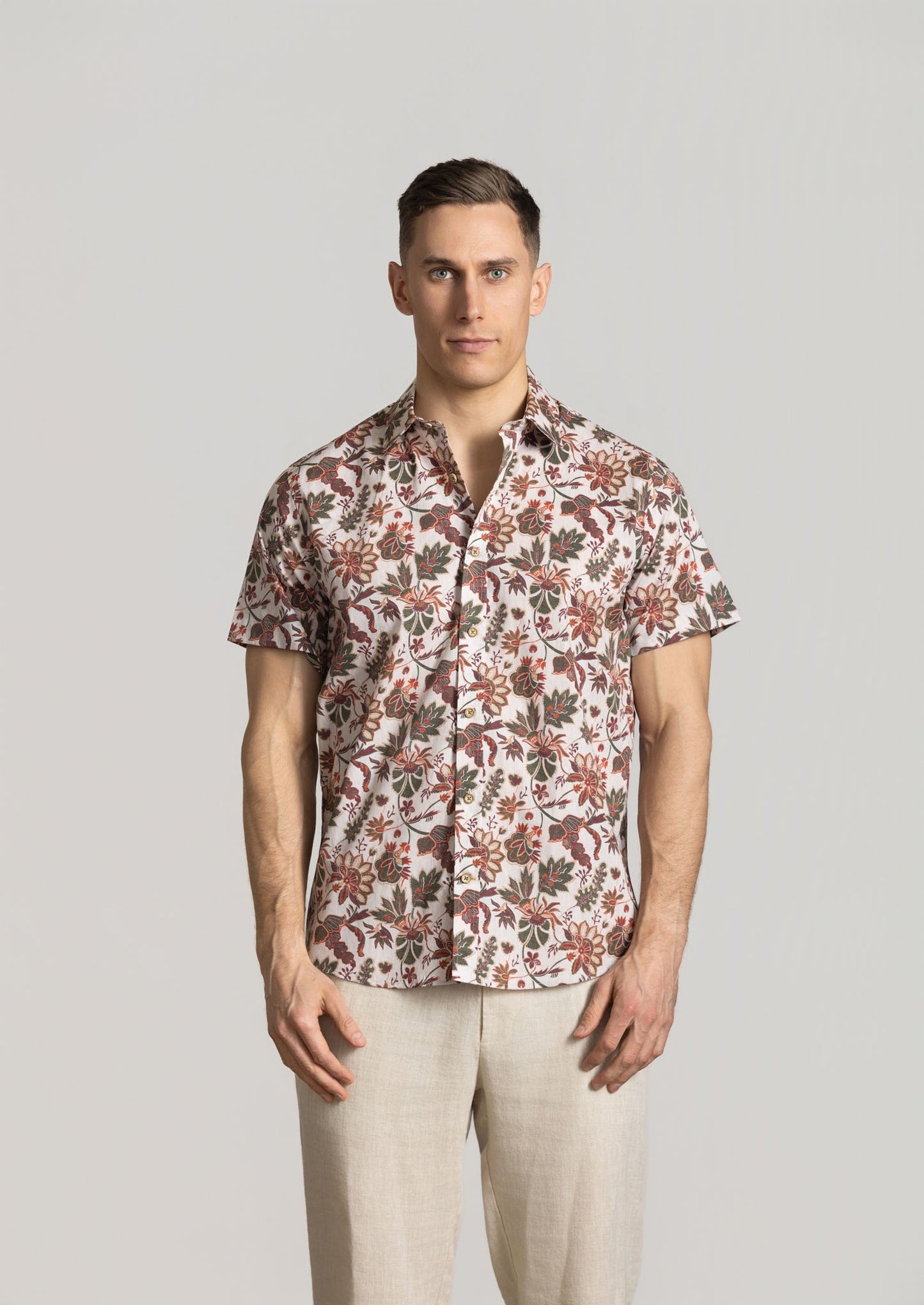 Cutler Brody Short Sleeve Shirt - Cactus