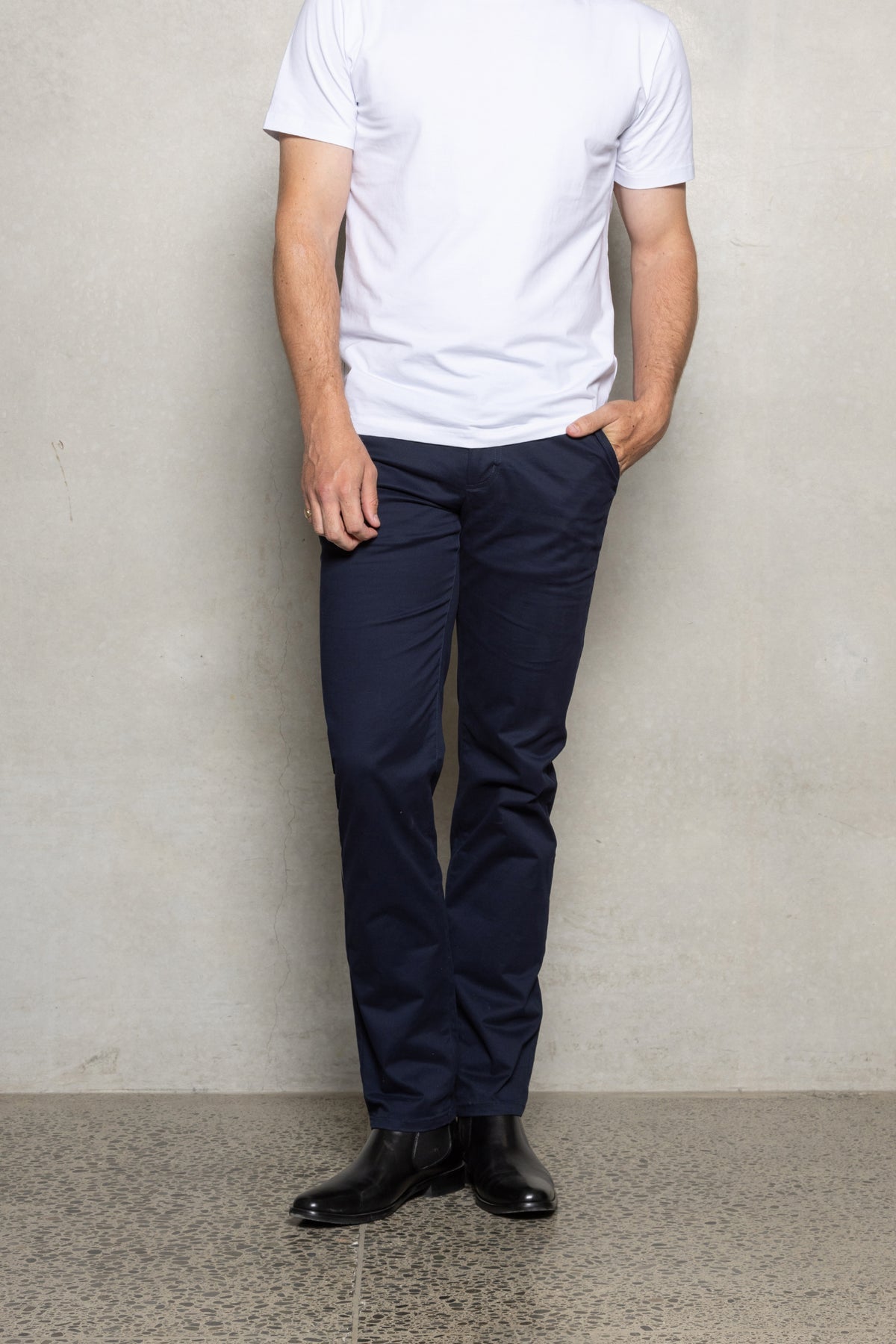 Cutler Samuel Cotton Chino Trouser Thunderstorm