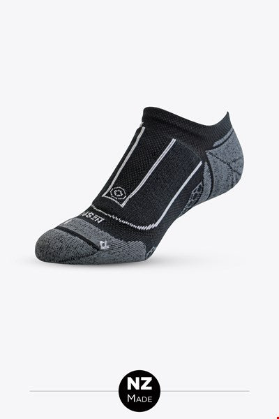 NZ Sock Co Unisex Performance Tec No Show