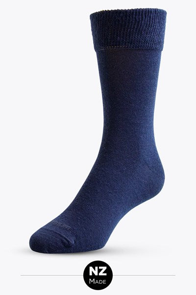 NZ Sock Co Mens Merino Comfort Top Dress