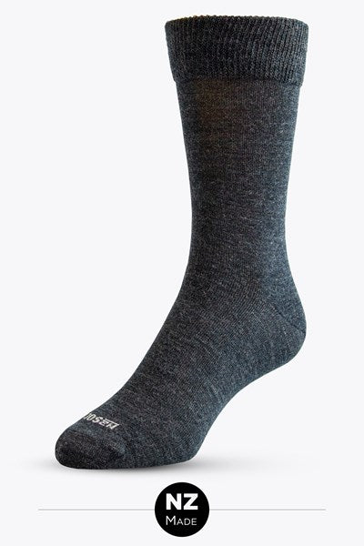 NZ Sock Co Mens Merino Comfort Top Dress