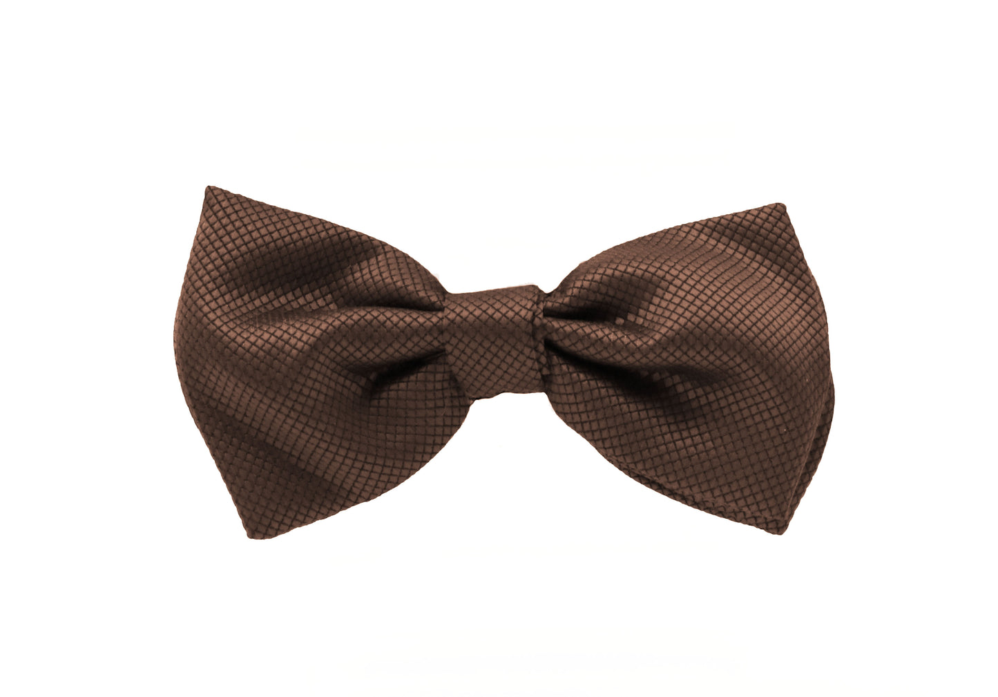 Fellini Jacquard Plain bow Tie