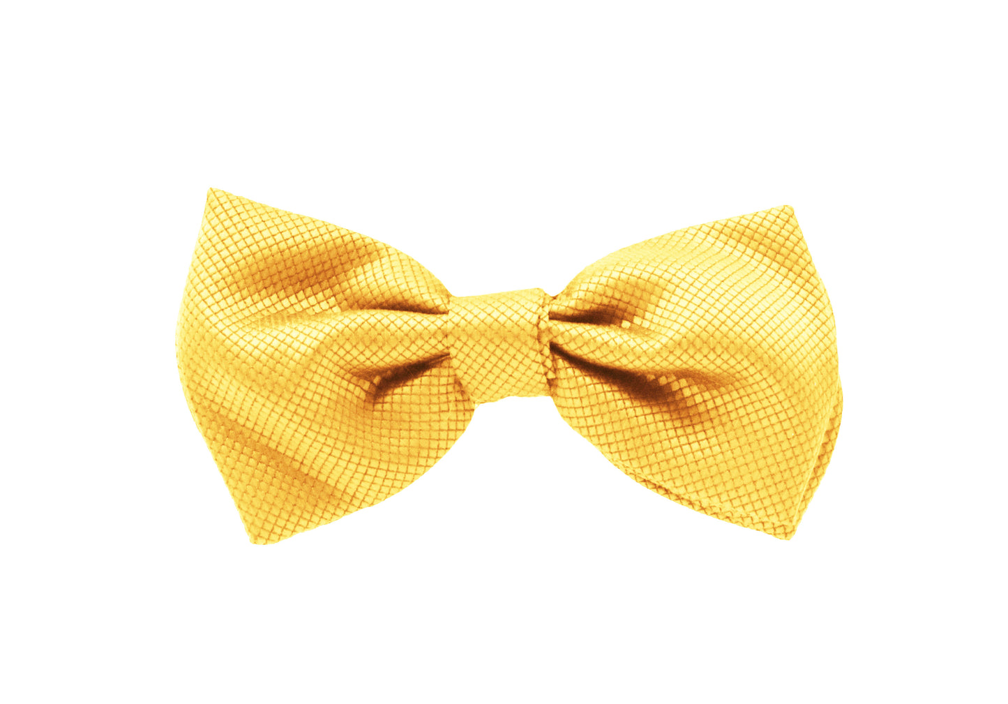 Fellini Jacquard Plain bow Tie