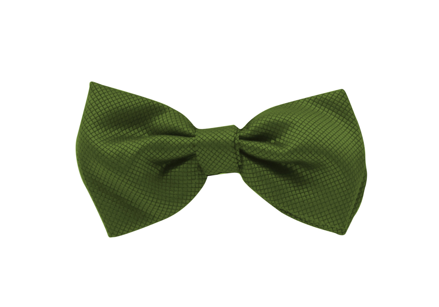 Fellini Jacquard Plain bow Tie