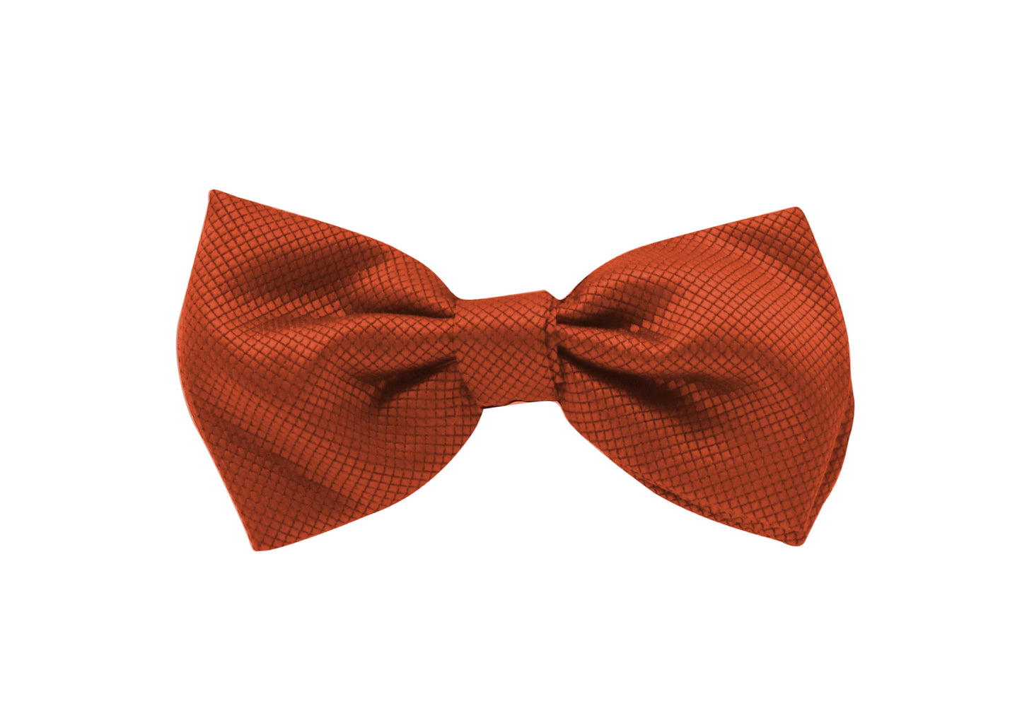 Fellini Jacquard Plain bow Tie