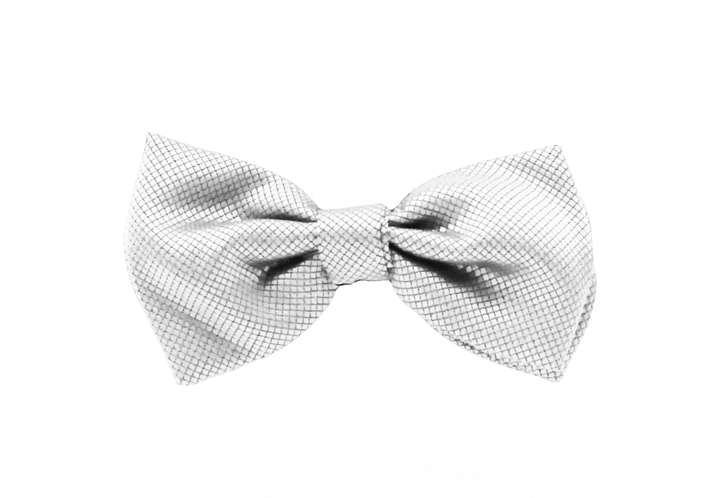 Fellini Jacquard Plain bow Tie