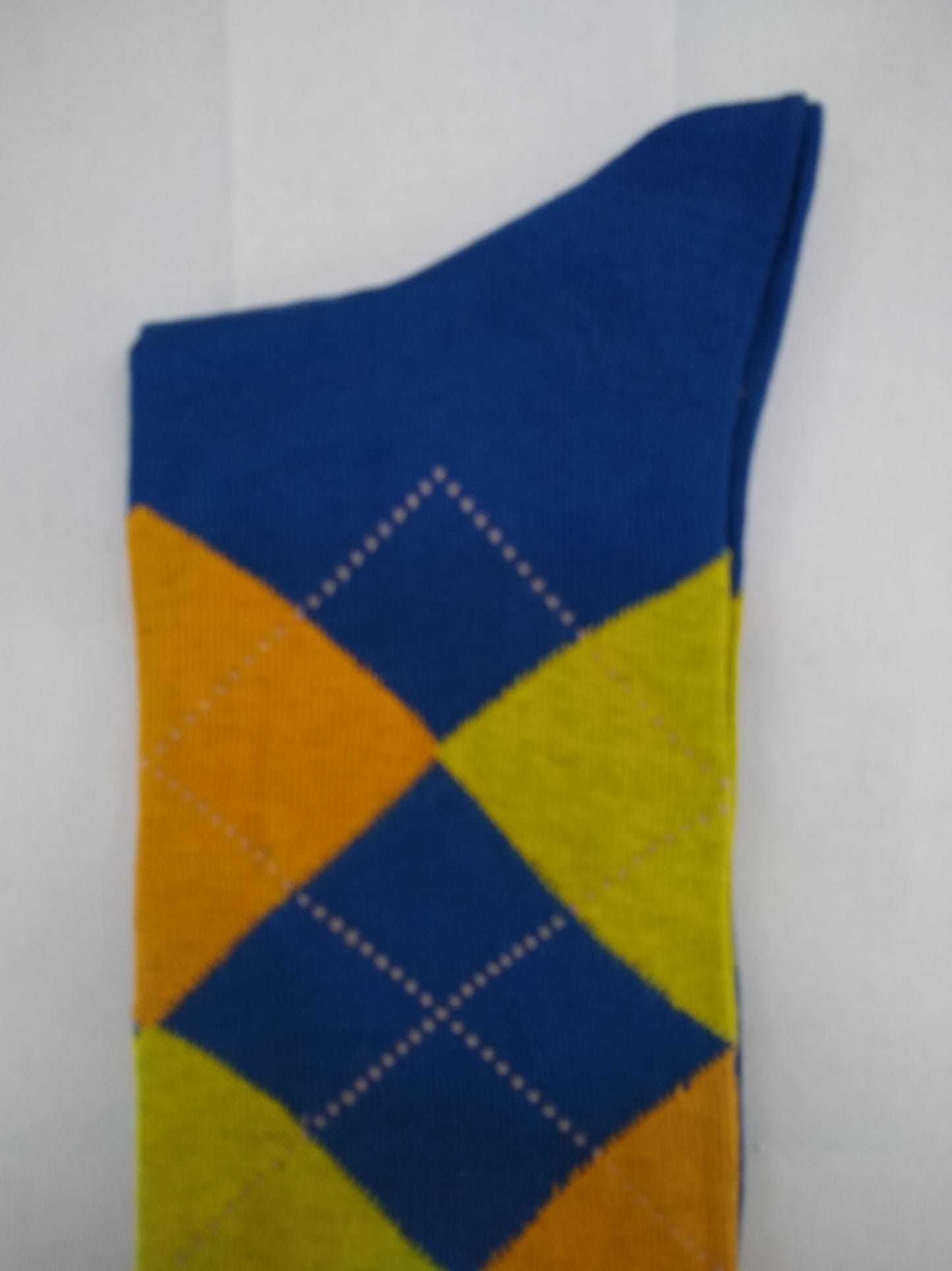 Visconti Patterned Cotton Dress Socks