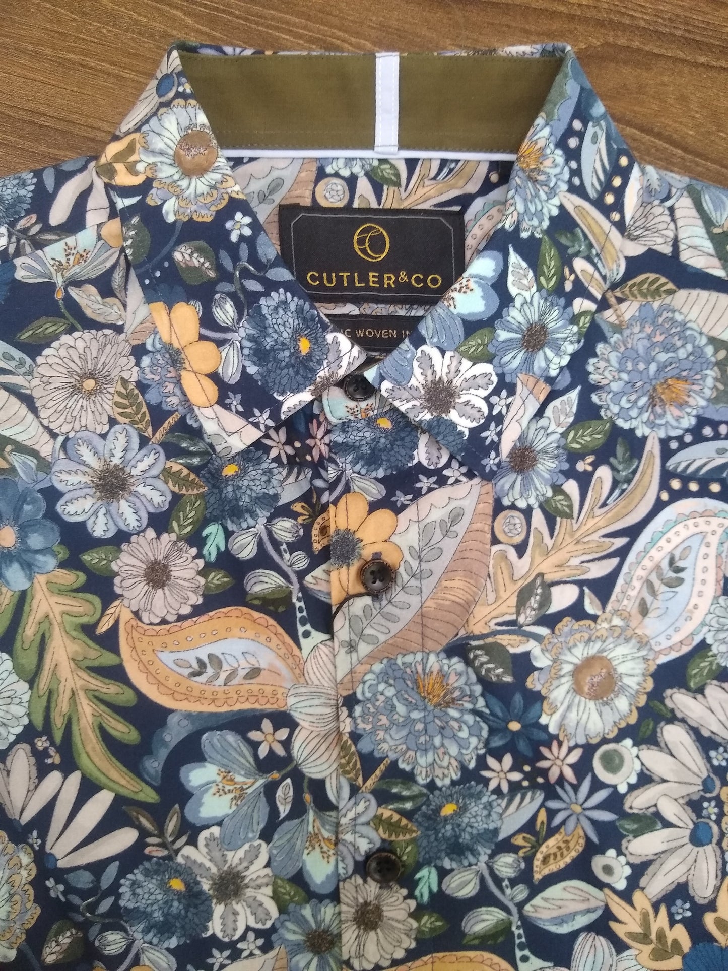 Cutler Seth Iris Stretch Long Sleeve Shirt