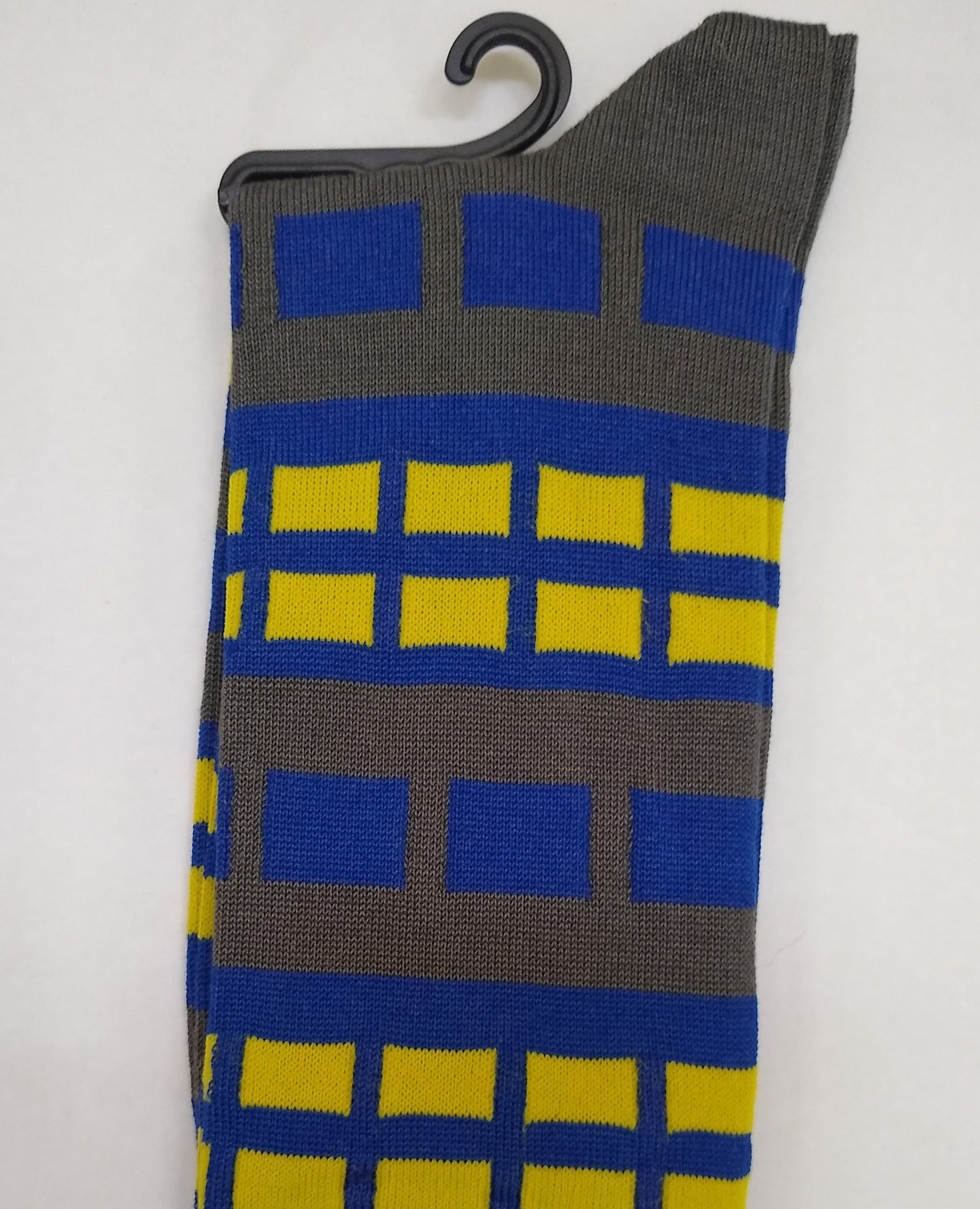 Visconti Patterned Cotton Dress Socks