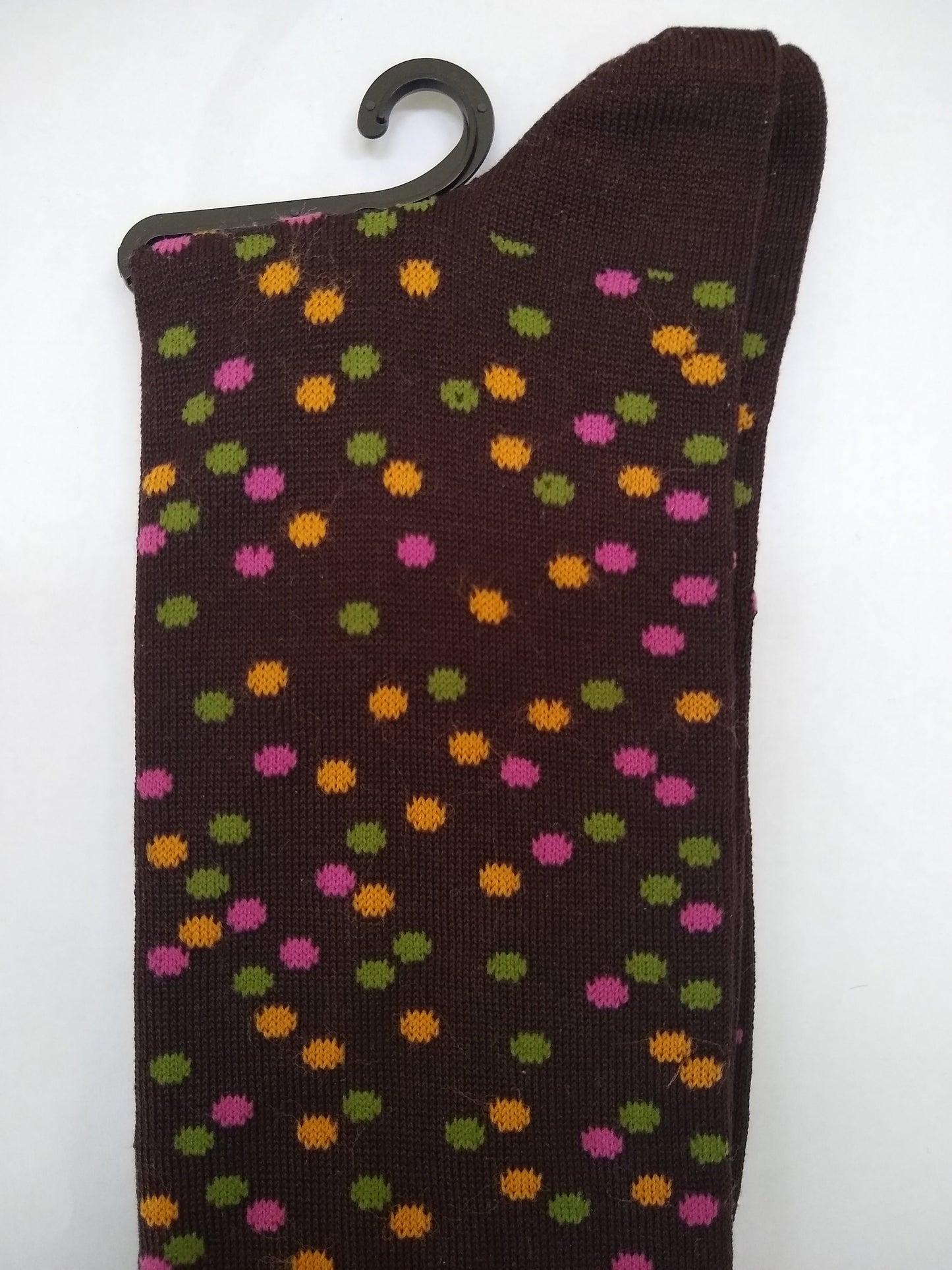 Visconti Patterned Cotton Dress Socks