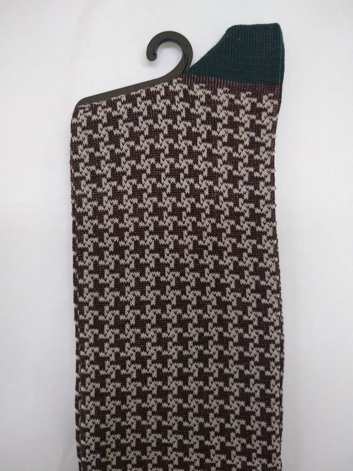 Visconti Patterned Cotton Dress Socks