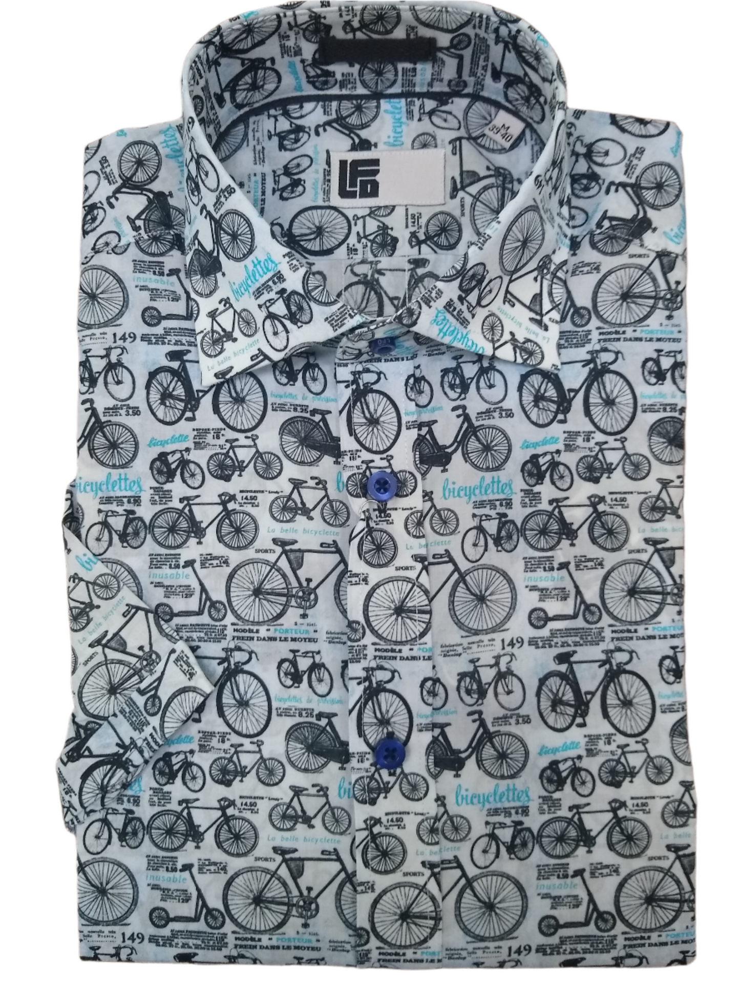 LFD Ecru-Bikes Short Sleeve Shirt