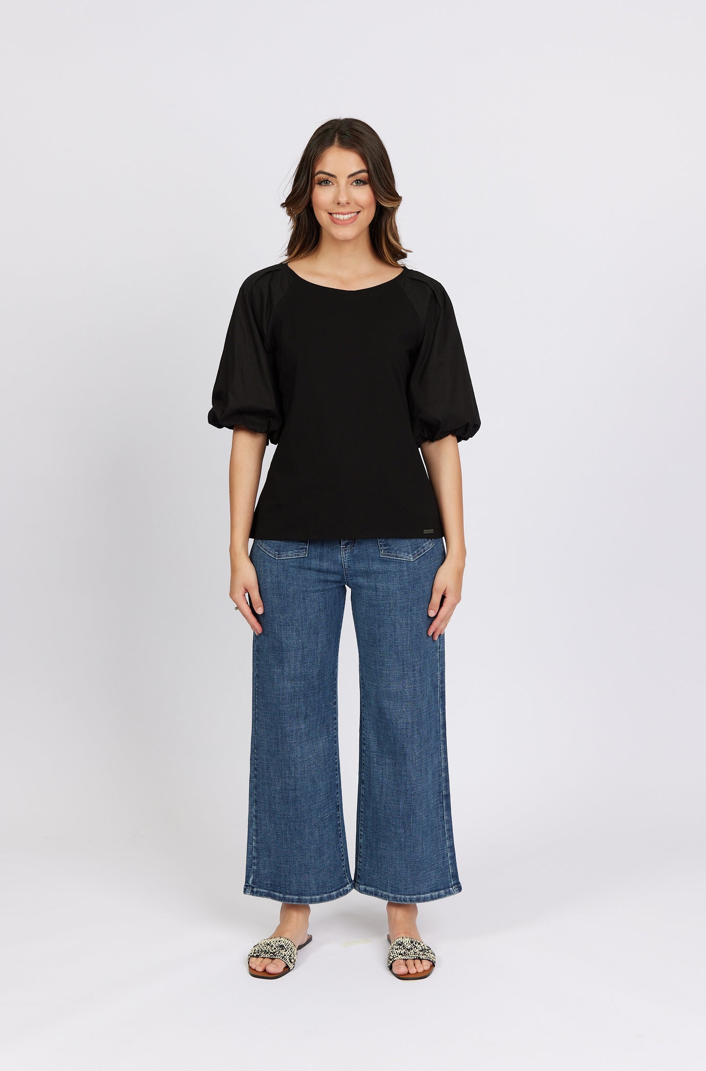 Knewe Black Zoom Top