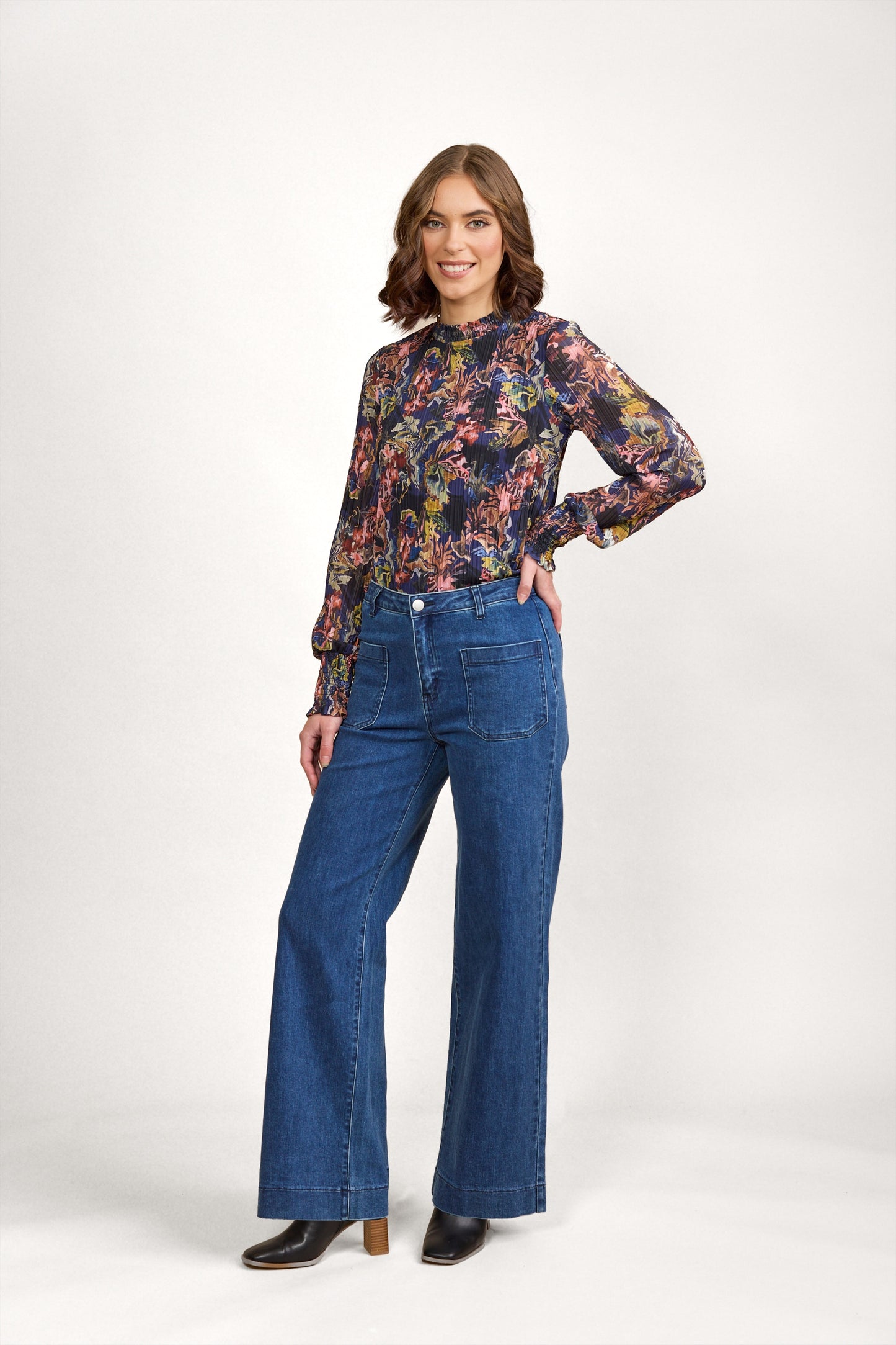 Knewe Roxie Jean - Blue Wash