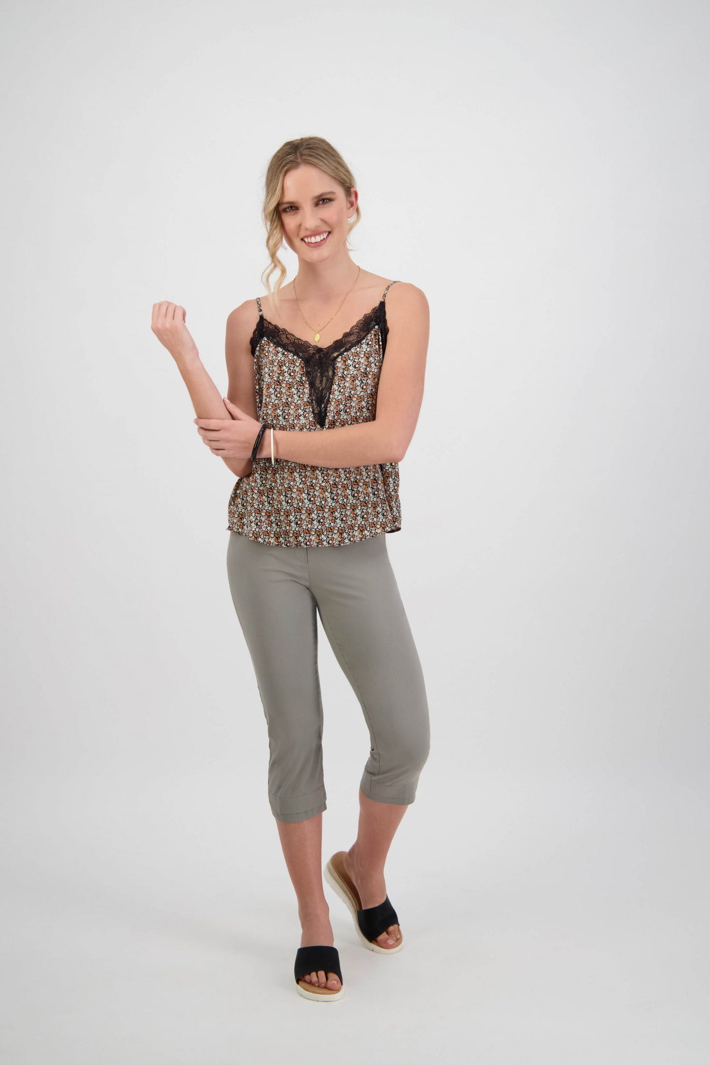 Paris Collection 3/4 leg pant