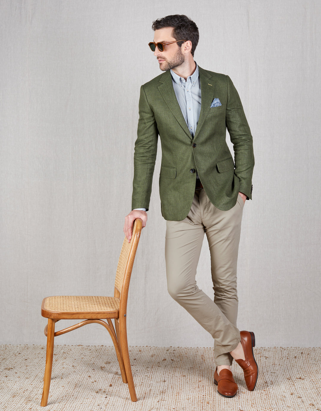 Rembrandt Soho Beige Summer-Weight Chino