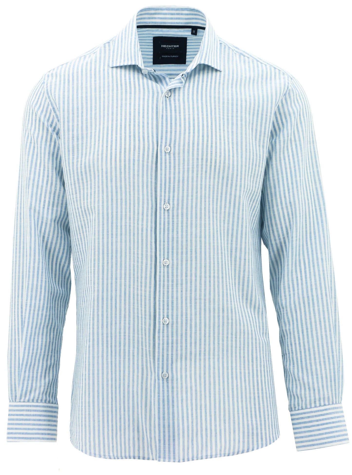 Daniel Hechter Sel Blue Stripe Long Sleeve Shirt2