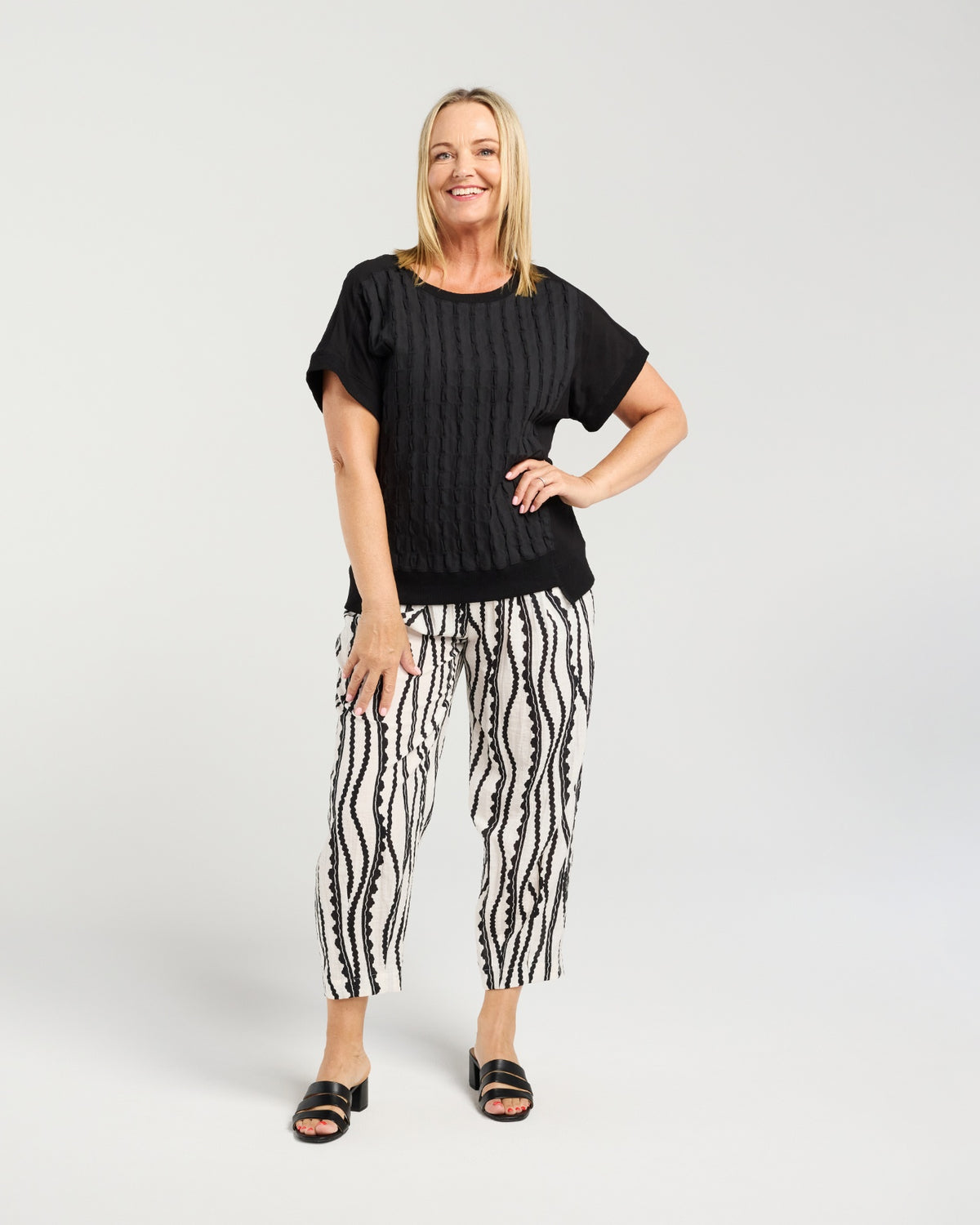 Seduce Mara Top - Black Mix