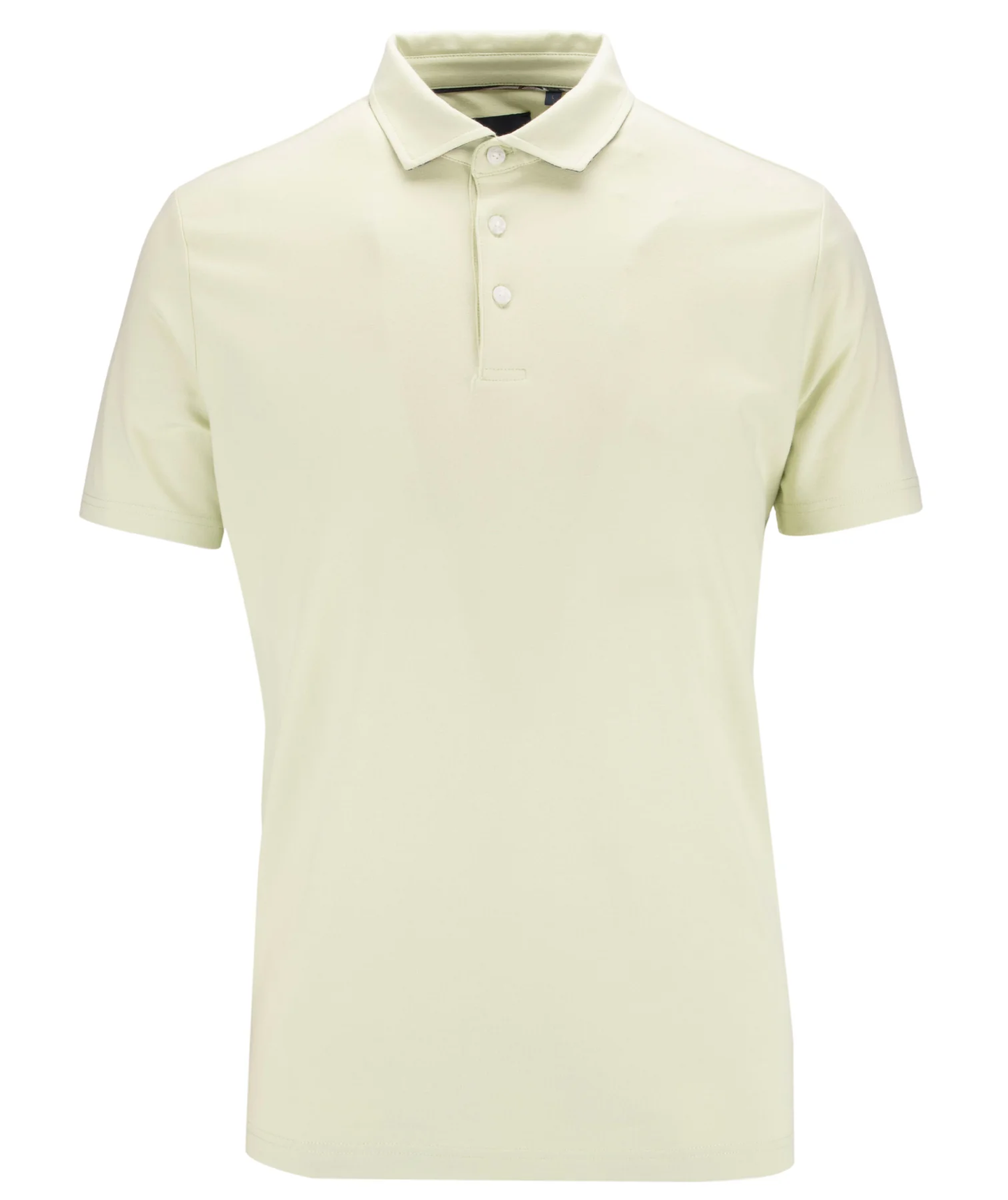 Guide London Stretch Cotton Polo Short Sleeve Mint