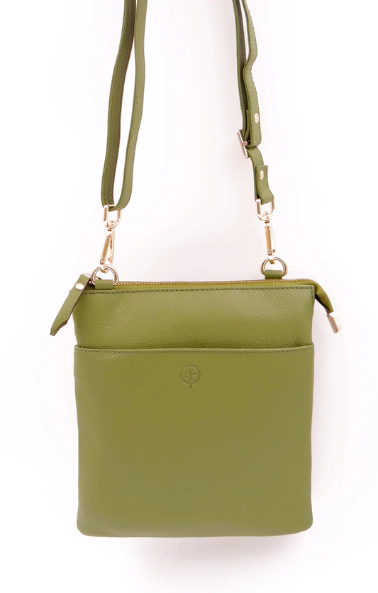 Second Nature Womens Medium Cross Body Fern