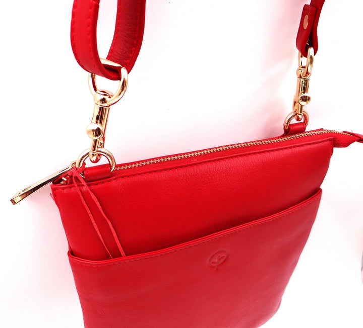 Second Nature Women's Medium Cross Body Bag - Red