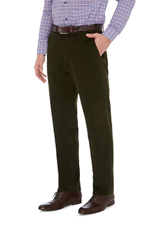 City Club Sutton Cord Pant -Camel - Stout Fit
