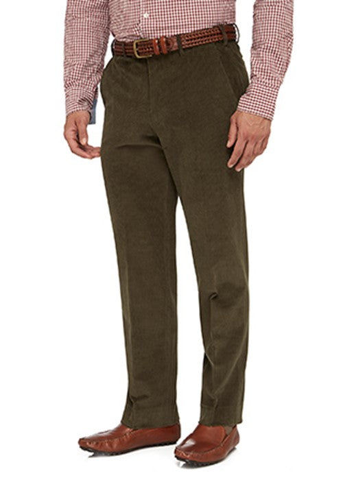 City Club Sutton Cord Pant -Camel - Stout Fit