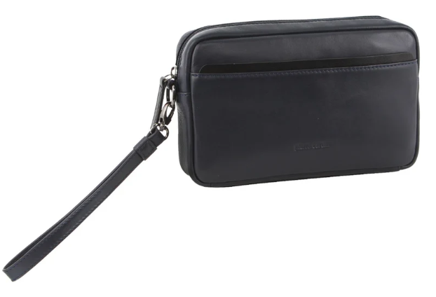 Pierre Cardin Men's zip up Organiser Bag