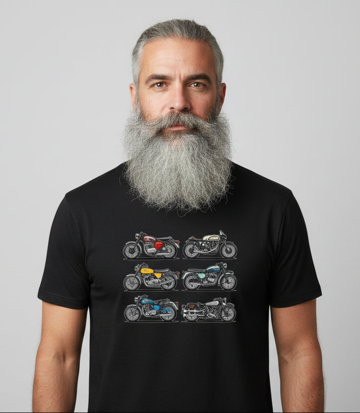 Isthatso Vintage Motorcycles Short Sleeve T-Shirt