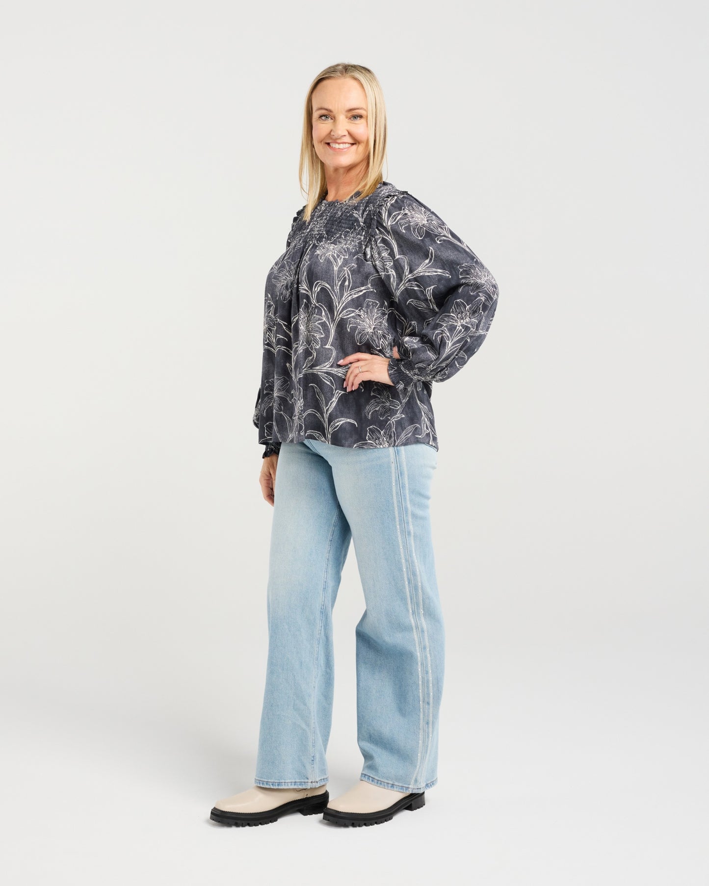 Zafina Amara Top - Stone Lily