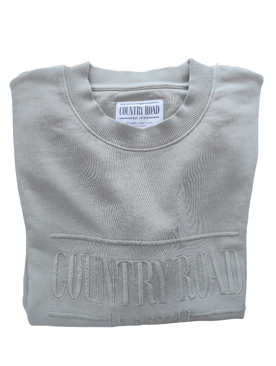 Country Road Heritage Womens Sweatshirt Dark Pistachio