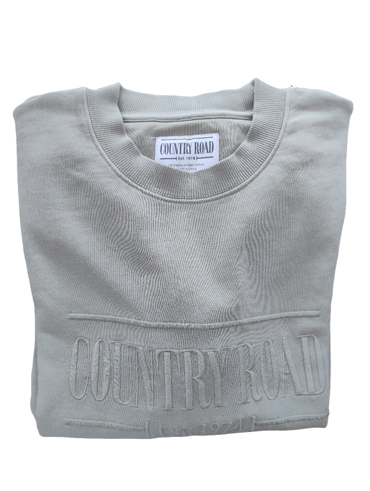 Country Road Heritage Womens Sweatshirt Dark Pistachio