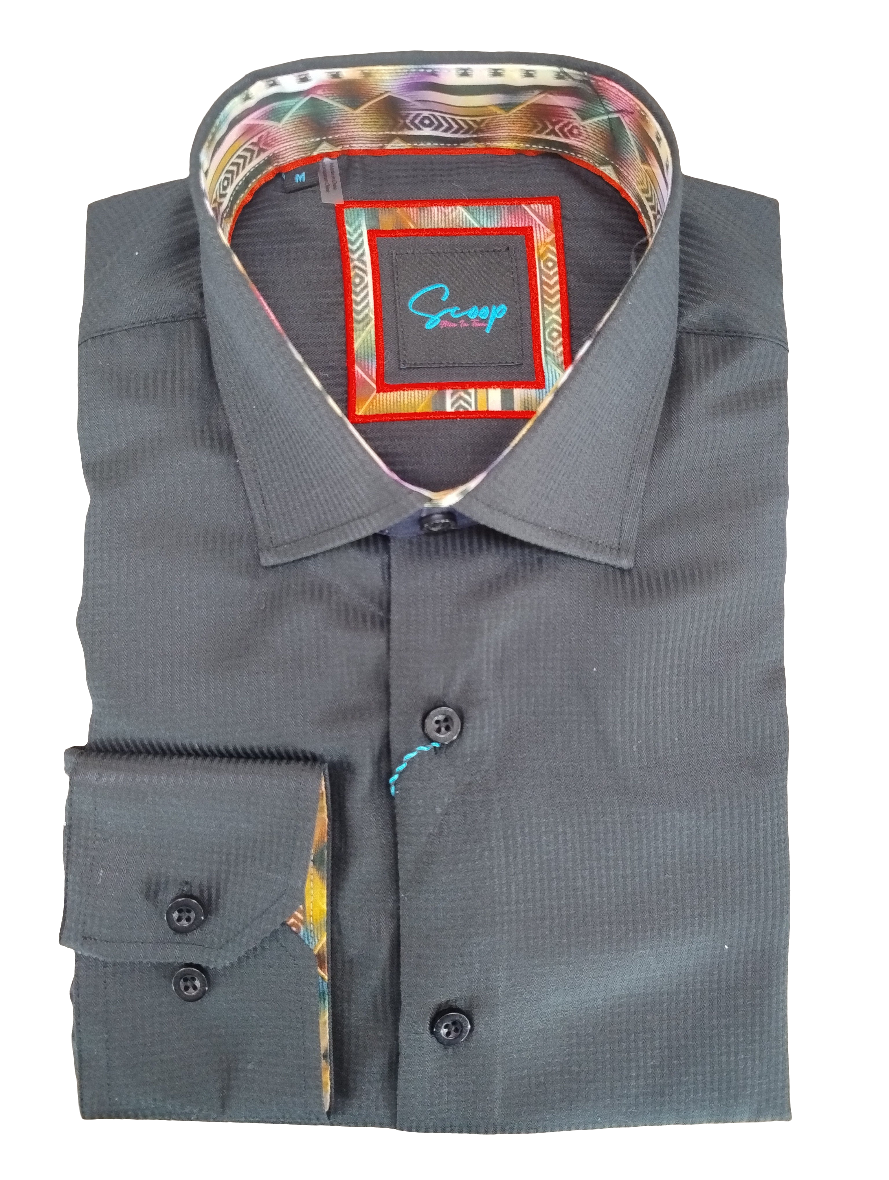 Scoop Alize Long Sleeve Shirt - Black